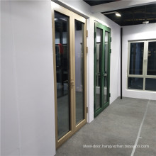 Aluminium Swing Doors Double Glazed Glass  Tempered Awning and Sliding Aluminium Casement Window